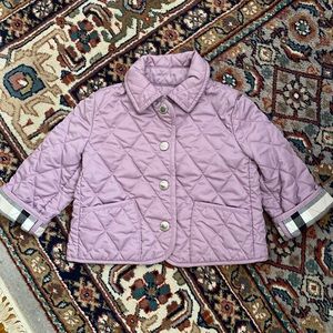 BURBERRY girls Barn Jacket